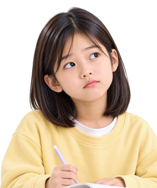 혼자 공부하며 말해볼 상대가 없어 고민하는 아이